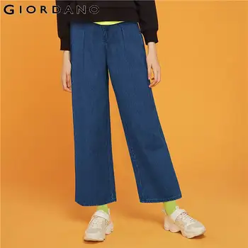 Giordano Women Slight Stetchy Ankle-length Wide Leg Denim Jeans Single Patch Pocket Zip Fly Vaqueros Mujer 05429312
Giordano Women Slight Stetchy Ankle-length Wide Leg Denim Jeans Single Patch Pocket Zip Fly Vaqueros Mujer 05429312