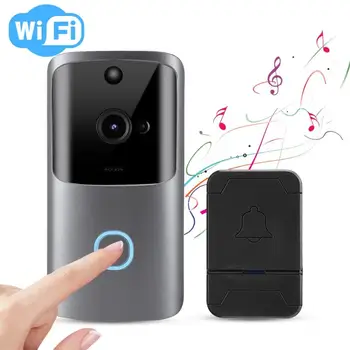 Ring Video Doorbell Camera Wireless WiFi Security Phone Bell Intercom 720P HD Smart Alarm IR Night Vision Doorbell
Ring Video Doorbell Camera Wireless WiFi Security Phone Bell Intercom 720P HD Smart Alarm IR Night Vision Doorbell