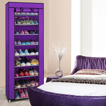 Dust-tight Shoe Cabinet Non-woven Fabrics Shoe Rack Organizer Minimalist Single Row Furniture Boots Storage Shelves
Dust-tight Shoe Cabinet Non-woven Fabrics Shoe Rack Organizer Minimalist Single Row Furniture Boots Storage Shelves