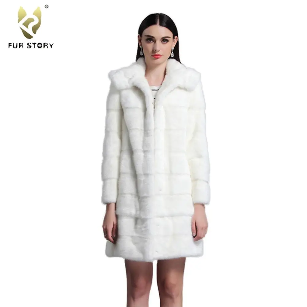 Fur Story FS161152 Long Style Women's Coats Real Mink Fur Coat Women Large Size Cuff and Hem Removable Overcoat Female
Fur Story FS161152 Long Style Women's Coats Real Mink Fur Coat Women Large Size Cuff and Hem Removable Overcoat Female