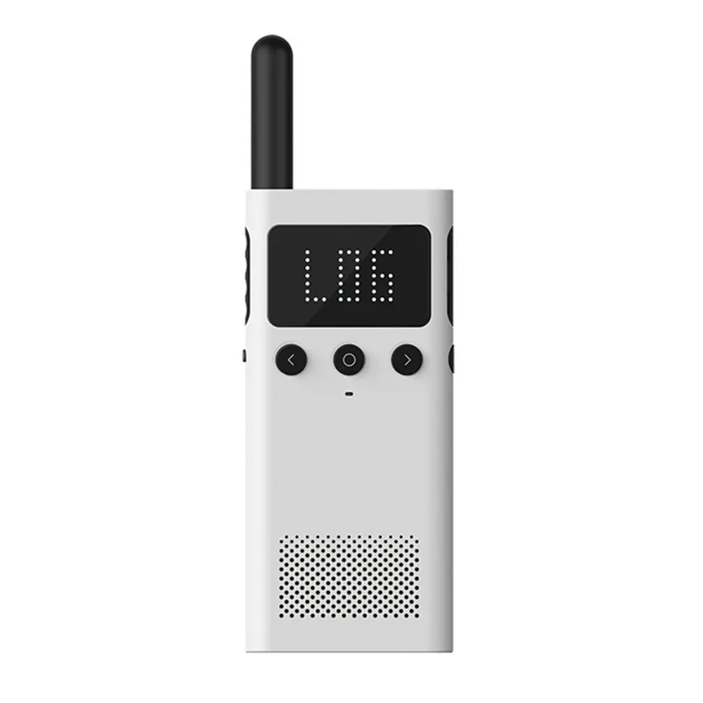 Original Xiaomi Smart Walkie-Talkie 1S Outdoor Charging Civilian High-Power Compact Portable Handheld Intercom WalkieTalkie
Original Xiaomi Smart Walkie-Talkie 1S Outdoor Charging Civilian High-Power Compact Portable Handheld Intercom WalkieTalkie