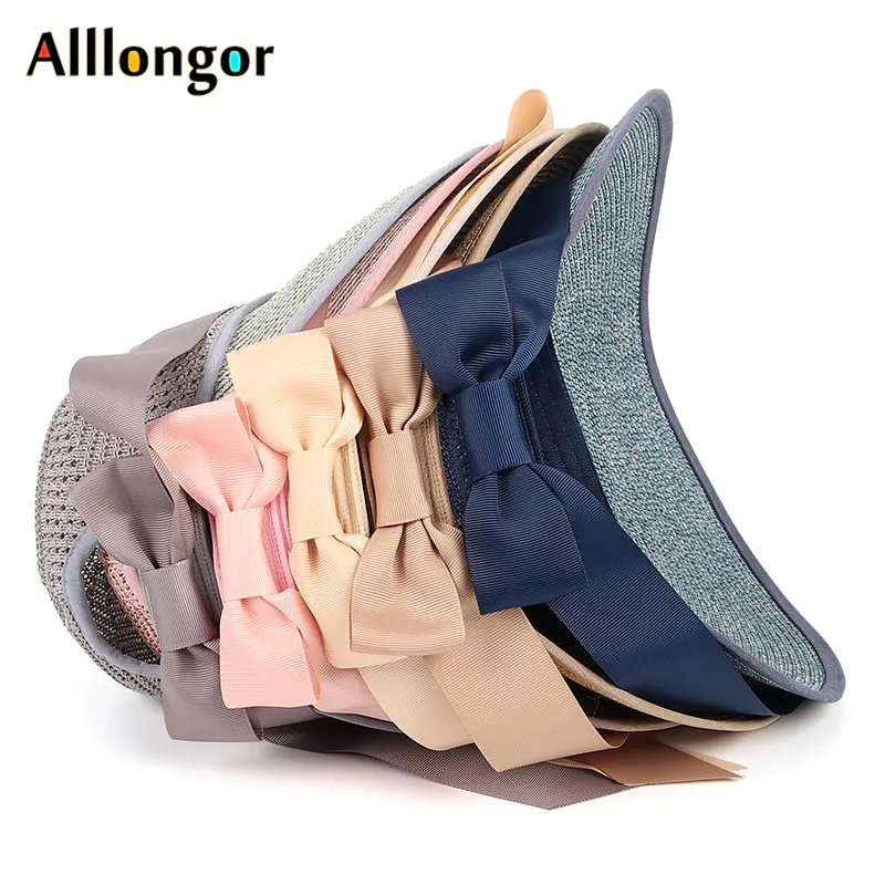 New 2021 Summer Straw Hat For Women Wide Brim beach Cap UV Protection Visor Sun Hats Bow Korean Style Panama Floppy Sunhat New 2021 Summer Straw Hat For Women Wide Brim beach Cap UV Protection Visor Sun Hats Bow Korean Style Panama Floppy Sunhat