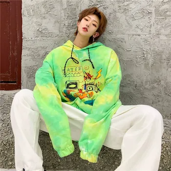 Cartoon Printed Fleece Pullover Hoodies Men/Women Casual Hooded Streetwear Sweatshirts Hip Hop Harajuku Male Tops Funny Hoodies 
Cartoon Printed Fleece Pullover Hoodies Men/Women Casual Hooded Streetwear Sweatshirts Hip Hop Harajuku Male Tops Funny Hoodies