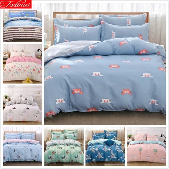 Cute Kitty Cat Pattern Blue Duvet Cover 3/4 pcs Bedding Set Couple Kids Child Soft Cotton Bed Linen Single Full Queen King Size
Cute Kitty Cat Pattern Blue Duvet Cover 3/4 pcs Bedding Set Couple Kids Child Soft Cotton Bed Linen Single Full Queen King Size