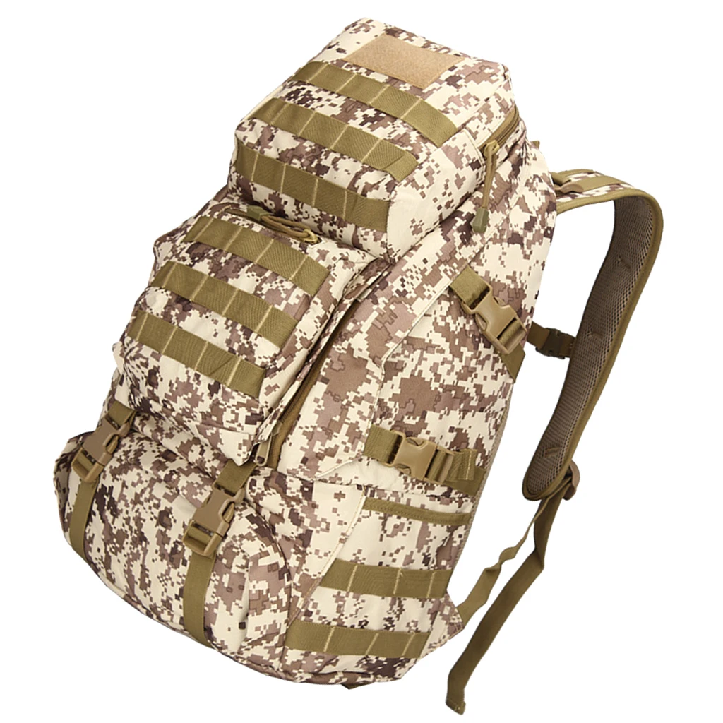 36-55L Camo Tactical Outdoor Backpack Rucksack Molle Backpack Water Resistant Bug Hiking Climbing Backpack 36-55L Camo Tactical Outdoor Backpack Rucksack Molle Backpack Water Resistant Bug Hiking Climbing Backpack