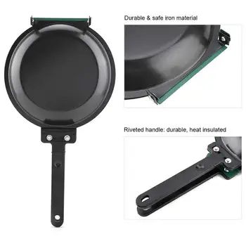 Reversible flip Non-Stick Frying Pan Pancake Egg Cake Bake DIY Machine Baking Pancakes Maker Machine Pan Kitchenware Handma O9G9
Reversible flip Non-Stick Frying Pan Pancake Egg Cake Bake DIY Machine Baking Pancakes Maker Machine Pan Kitchenware Handma O9G9