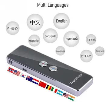 Portable Intelligent 41 Language Translator Bluetooth Translator Real-time Translation Machine Traveling Learning Voice Translat
Portable Intelligent 41 Language Translator Bluetooth Translator Real-time Translation Machine Traveling Learning Voice Translat