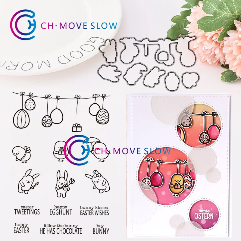 2019 New Arrival CH Clear Easter Tweetings Metal Cutting Dies and stamps DIY Scrapbooking Card Stencil Paper Craft Stamp Die
2019 New Arrival CH Clear Easter Tweetings Metal Cutting Dies and stamps DIY Scrapbooking Card Stencil Paper Craft Stamp Die