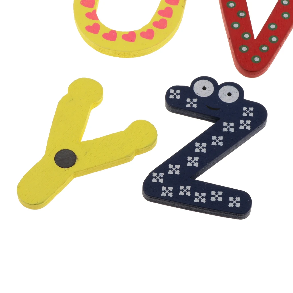 2set Wooden Number Letters Fridge Magnet Alphabet Education Kid Toy 2set Wooden Number Letters Fridge Magnet Alphabet Education Kid Toy