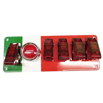 DC12V Flip-Up Ignition Switch Panel Car Engine Start Push Button LED Toggle for Racing Sport Competitive Car Accessories
DC12V Flip-Up Ignition Switch Panel Car Engine Start Push Button LED Toggle for Racing Sport Competitive Car Accessories