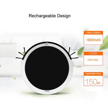 Rechargeable Robot Vacuum Cleaner Smart Sweeping Robot Floor Dirt Dust Catcher Automatic Cleaner Electric Intelligent Cleaner
Rechargeable Robot Vacuum Cleaner Smart Sweeping Robot Floor Dirt Dust Catcher Automatic Cleaner Electric Intelligent Cleaner
