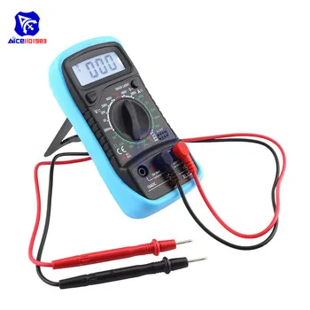 diymore XL830L LCD Display Backlight Portable Multimeter AC DC Voltmeter Ammeter Ohmmeter Voltage Current Tester with Test Leads
diymore XL830L LCD Display Backlight Portable Multimeter AC DC Voltmeter Ammeter Ohmmeter Voltage Current Tester with Test Leads