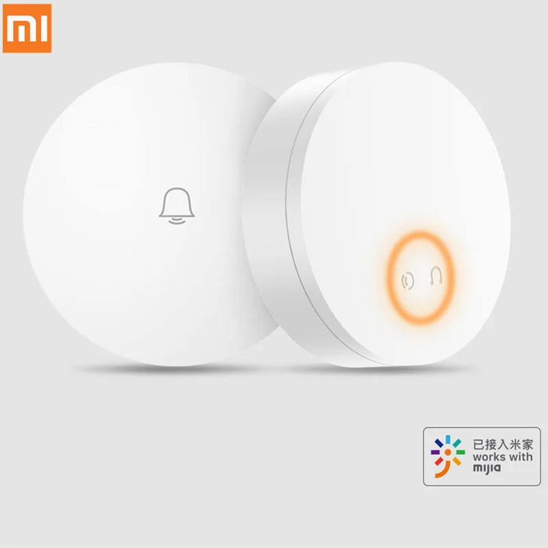 Original Xiaomi Linptech self-generating wireless doorbell Free combination safety Door alarm system for smart mi App control
Original Xiaomi Linptech self-generating wireless doorbell Free combination safety Door alarm system for smart mi App control