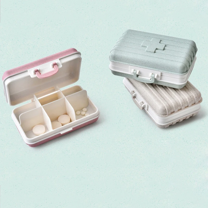 6 Grid Pills Storage Organizer Mini Wheat Straw Double Layer Pill Box Portable Health Care Drug Tablet Travel Pill Organizer
6 Grid Pills Storage Organizer Mini Wheat Straw Double Layer Pill Box Portable Health Care Drug Tablet Travel Pill Organizer