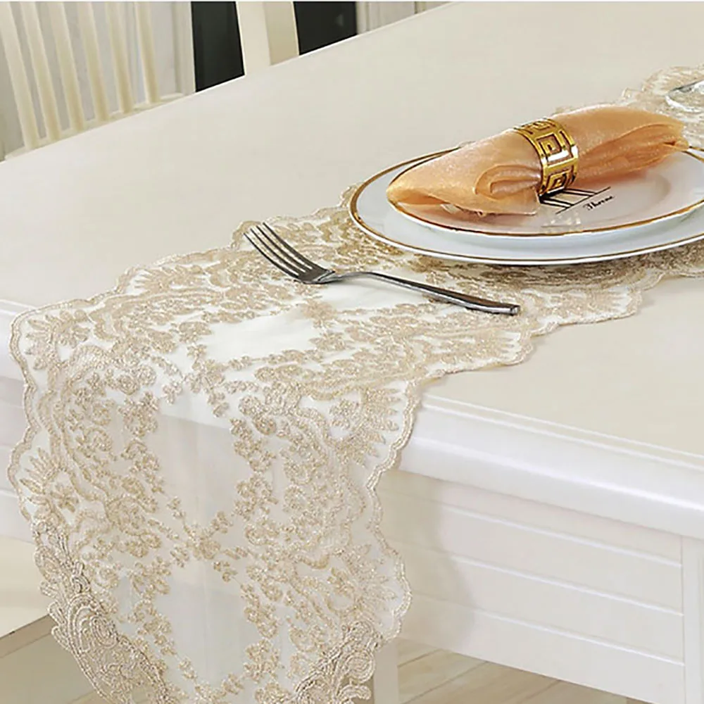 Lychee European Style Embroidery Table Runner Simple Table Runner for Home Wedding Birthday Party Outdoor
Lychee European Style Embroidery Table Runner Simple Table Runner for Home Wedding Birthday Party Outdoor
