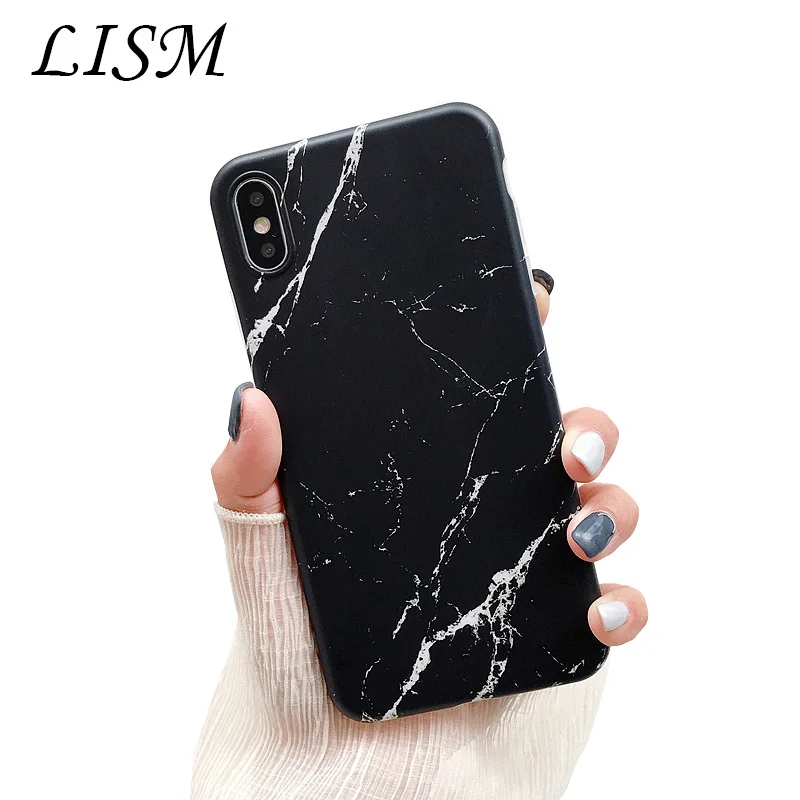 Classical marble cell Phone Case For iPhone 11ProMax XR Soft TPU Cover For iPhone 7 8 Plus Case Coque back cover with frosted
Classical marble cell Phone Case For iPhone 11ProMax XR Soft TPU Cover For iPhone 7 8 Plus Case Coque back cover with frosted