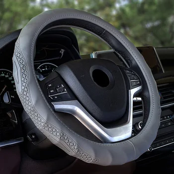 Designed Embossing Car Steering Wheel Cover Microfiber Leather Auto Steeing-Wheel Protection Case Massage Accessories For Sport
Designed Embossing Car Steering Wheel Cover Microfiber Leather Auto Steeing-Wheel Protection Case Massage Accessories For Sport