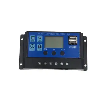 30A 12V/ 24V Solar Charge Controller Generator for Solar Panel Battery Intelligent Regulator with USB Ports Backlight Display
30A 12V/ 24V Solar Charge Controller Generator for Solar Panel Battery Intelligent Regulator with USB Ports Backlight Display