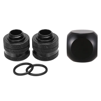 2Pcs Od14mm G1/4 Water Cooler Hard-Tube Connector Fitting & 1x G1/4 Inner Thread Brass 3-Way Splitter Ball Fitting
2Pcs Od14mm G1/4 Water Cooler Hard-Tube Connector Fitting & 1x G1/4 Inner Thread Brass 3-Way Splitter Ball Fitting