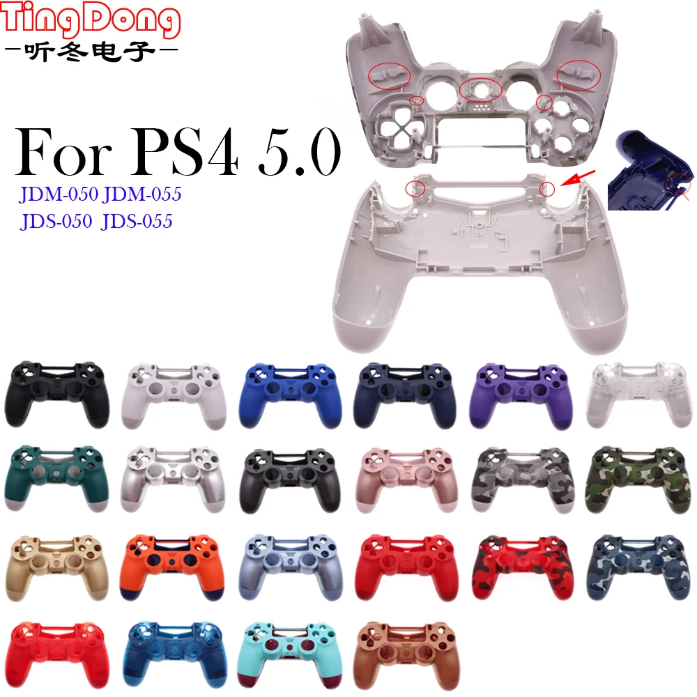 High Quality DIY Full Shell Case Housing For PS4 Slim Version 5.0 Controller Replacement Parts Joystick JDS-050 JDS 055 JDM 050
High Quality DIY Full Shell Case Housing For PS4 Slim Version 5.0 Controller Replacement Parts Joystick JDS-050 JDS 055 JDM 050