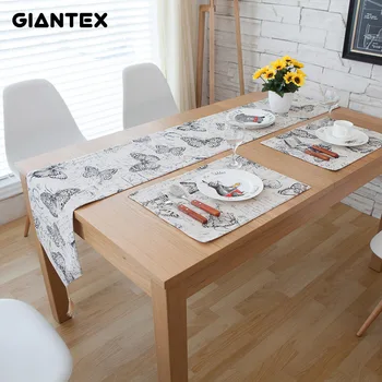 GIANTEX Table Runner Linen Modern Table Runners Decoration Track on the table setting chemin de table camino de mesa tafelloper
GIANTEX Table Runner Linen Modern Table Runners Decoration Track on the table setting chemin de table camino de mesa tafelloper