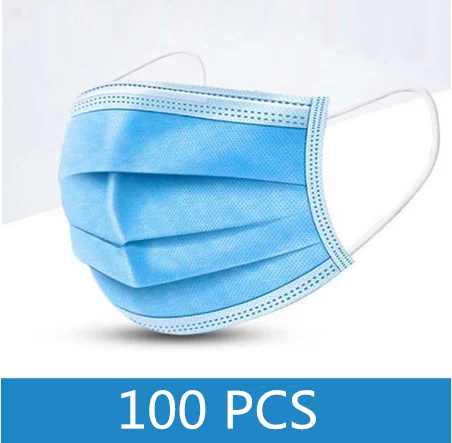 100pcs disposable respirator protection daily respiratort proof non-woven fabric melting blowing mask face mask mask anti virus 
100pcs disposable respirator protection daily respiratort proof non-woven fabric melting blowing mask face mask mask anti virus