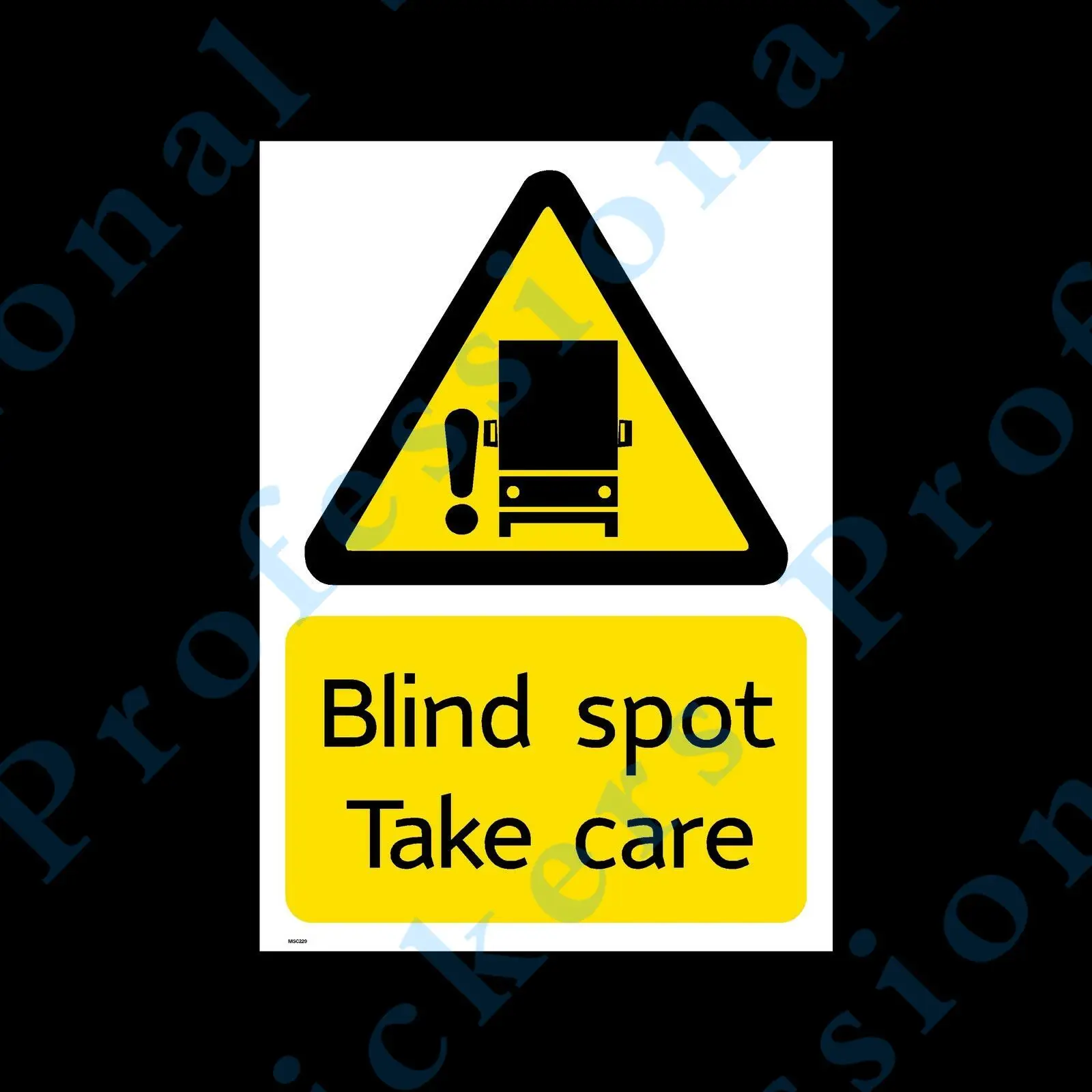 Blind Spot - Take Care Sticker / Sign - TFL - LORRY - LONDON - CYCLIST (MISC229) Waterproof Vinyl stickers for car Motos
Blind Spot - Take Care Sticker / Sign - TFL - LORRY - LONDON - CYCLIST (MISC229) Waterproof Vinyl stickers for car Motos