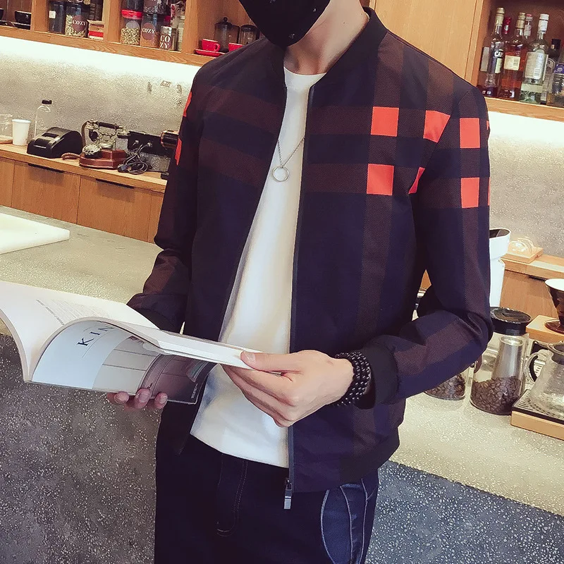 Hot Selling Spring New Style Hong Kong Style Large Size Men'S Wear Fashion Man Plaid Printed Jacket Special Offer
Hot Selling Spring New Style Hong Kong Style Large Size Men'S Wear Fashion Man Plaid Printed Jacket Special Offer