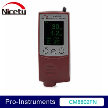 Nicety CM8802FN Color Display Coating Thickness Gauge Painting Thickness Measurement Film Thickness Meter Car Paint Tester
Nicety CM8802FN Color Display Coating Thickness Gauge Painting Thickness Measurement Film Thickness Meter Car Paint Tester