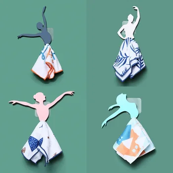 Creative Ballet Dancer Wash Cloth Hook Kitchen Bathroom Cleaning Cloth Hook Dancing Girl Towel Hanger Clothes Hook
Creative Ballet Dancer Wash Cloth Hook Kitchen Bathroom Cleaning Cloth Hook Dancing Girl Towel Hanger Clothes Hook