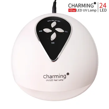 48W Nail Lamp Infrared intelligent induction 24 LED/UV Double light source lamp beads Intelligent display time
48W Nail Lamp Infrared intelligent induction 24 LED/UV Double light source lamp beads Intelligent display time