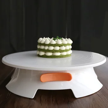 1pc Cake Stand Durable Practical Plastic Cake Spinner Workbench Cake Kitchen Tool Revolving Cake Stand for Cuisine kitchen
1pc Cake Stand Durable Practical Plastic Cake Spinner Workbench Cake Kitchen Tool Revolving Cake Stand for Cuisine kitchen