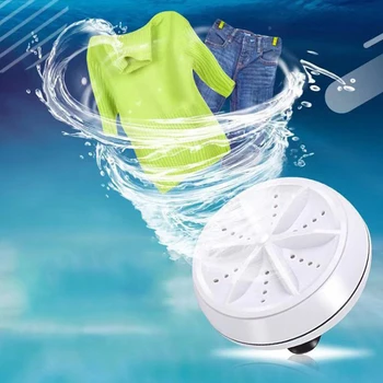Mini Ultrasonic Washing Machine washing Portable Household Turbo Rotating Washer Lazy USB Charging Laundry Artifact for Travel
Mini Ultrasonic Washing Machine washing Portable Household Turbo Rotating Washer Lazy USB Charging Laundry Artifact for Travel