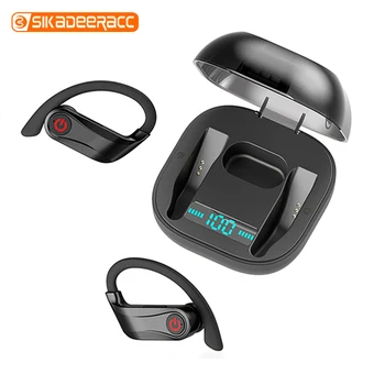 Q62 Sports Wireless Bluetooth Earphone Ear Hook Headsets HD Voice Water Resistant Earbuds Power Display Charging Box For Huawei
Q62 Sports Wireless Bluetooth Earphone Ear Hook Headsets HD Voice Water Resistant Earbuds Power Display Charging Box For Huawei