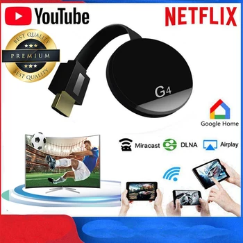 HDMI Wireless Display Wecast4 G4 for Android iOS YouTube Google Chrome Airplay Support 4G Cellular Data Casting Media Streamer
HDMI Wireless Display Wecast4 G4 for Android iOS YouTube Google Chrome Airplay Support 4G Cellular Data Casting Media Streamer