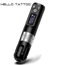 Professional Wireless Tattoo Machine Pen 1800 mAh Battery With Portable Power Coreless Motor Digital LED Display For Body Art
Professional Wireless Tattoo Machine Pen 1800 mAh Battery With Portable Power Coreless Motor Digital LED Display For Body Art