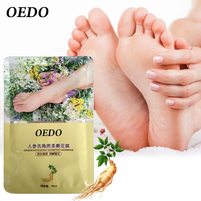 OEDO Feet Exfoliating Foot Mask Magic Skin Peeling Dead Skin Feet Mask Sock Whitening Moisturizing Soften Cutin Mask Foot
OEDO Feet Exfoliating Foot Mask Magic Skin Peeling Dead Skin Feet Mask Sock Whitening Moisturizing Soften Cutin Mask Foot