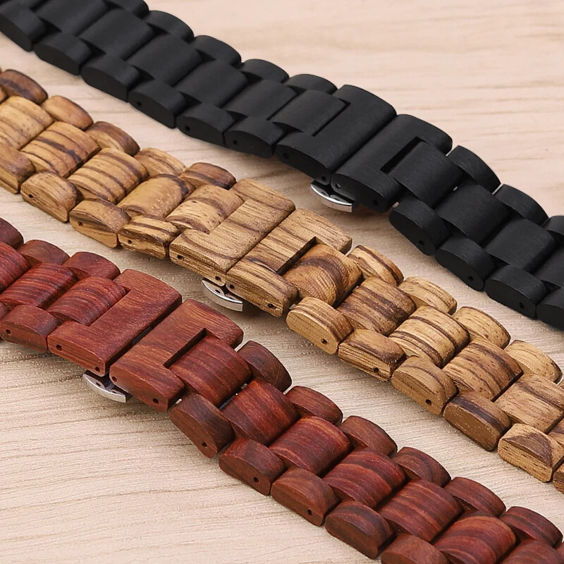 20mm 22mm Wood Watch Band for Huawei Watch GT Stainless Steel Strap Replacement Bracelet for Galaxy Wathc 3 Gear S3 46mm 42mm
20mm 22mm Wood Watch Band for Huawei Watch GT Stainless Steel Strap Replacement Bracelet for Galaxy Wathc 3 Gear S3 46mm 42mm