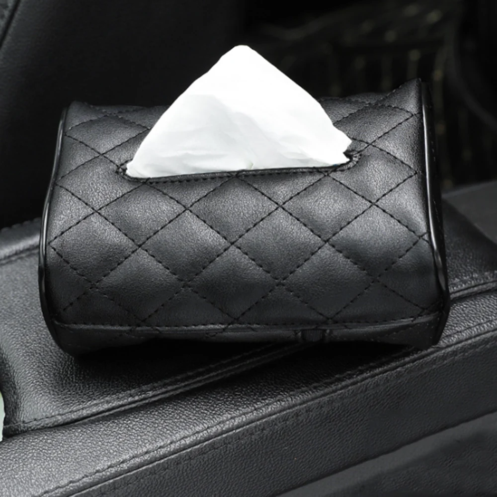 Leather Car Sun Visor Tissue Box Chair Back Hanging Type Car Tissue Bag Simple Creative Napkin Paper Tray Cover Holder Organizer
Leather Car Sun Visor Tissue Box Chair Back Hanging Type Car Tissue Bag Simple Creative Napkin Paper Tray Cover Holder Organizer