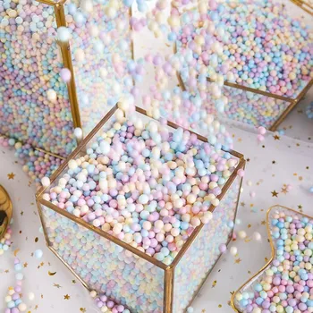 10/30g Foam Balls Craft Bubble Ball Gift Box DIY Tiny Foam Beads Macaron Polystyrene Styrofoam Ballon Foam Filler Party Decor
10/30g Foam Balls Craft Bubble Ball Gift Box DIY Tiny Foam Beads Macaron Polystyrene Styrofoam Ballon Foam Filler Party Decor