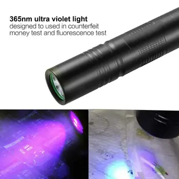 BRELONG LED portable mini violet 365nm flashlight detection fluorescent agent
BRELONG LED portable mini violet 365nm flashlight detection fluorescent agent