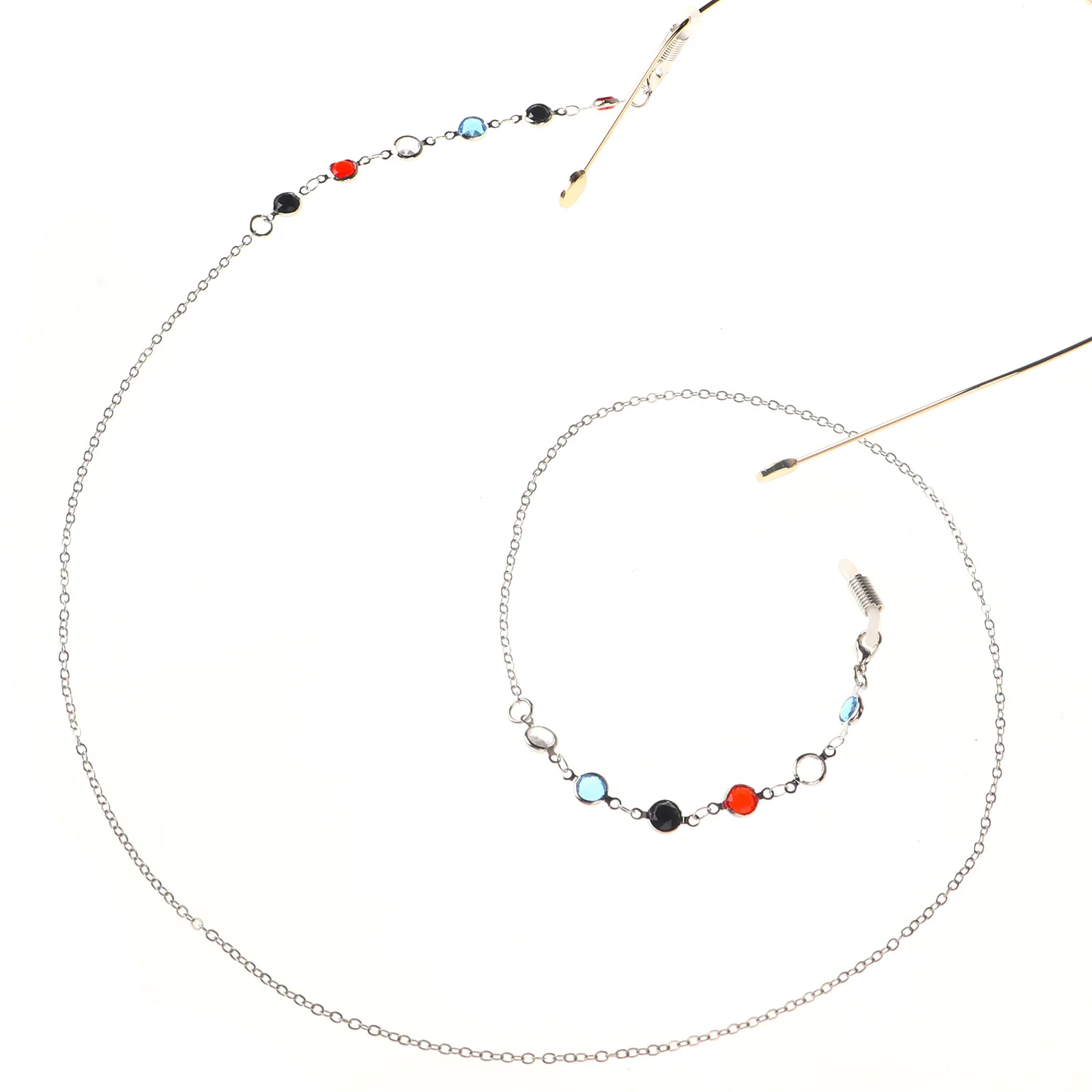 Chen Li Agricultural Celebrity Style Glasses Chain Vacuum Vapor Plating Metal Glasses Cord Lanyard Glasses Parts Glasses Chain D
Chen Li Agricultural Celebrity Style Glasses Chain Vacuum Vapor Plating Metal Glasses Cord Lanyard Glasses Parts Glasses Chain D