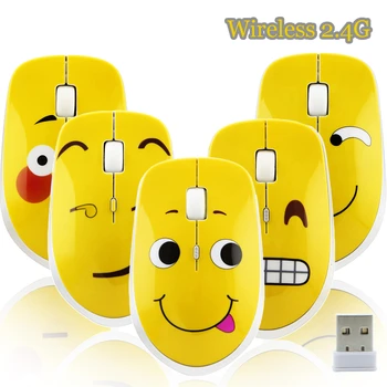 CHYI 2.4G Wireless Mouse Cute Cartoon Ergonomic Computer Mice 1000 DPI 3D Mini USB Optical Silent Gift Mause For Kids Laptop
CHYI 2.4G Wireless Mouse Cute Cartoon Ergonomic Computer Mice 1000 DPI 3D Mini USB Optical Silent Gift Mause For Kids Laptop
