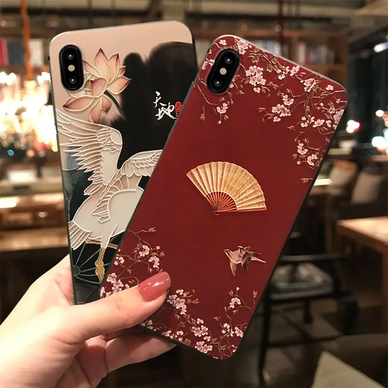 Embossed Painted Mobile Phone Shell Hipster Drop-Resistant Phone Protective Case Case for iPhone Xs Max
Embossed Painted Mobile Phone Shell Hipster Drop-Resistant Phone Protective Case Case for iPhone Xs Max