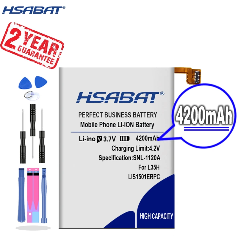 Новое поступление 4200mAh LIS1501ERPC Аккумулятор для Sony Ericsson Xperia L35h ZL X ZQ C650X L35 L35i L35a LT35h LT35i