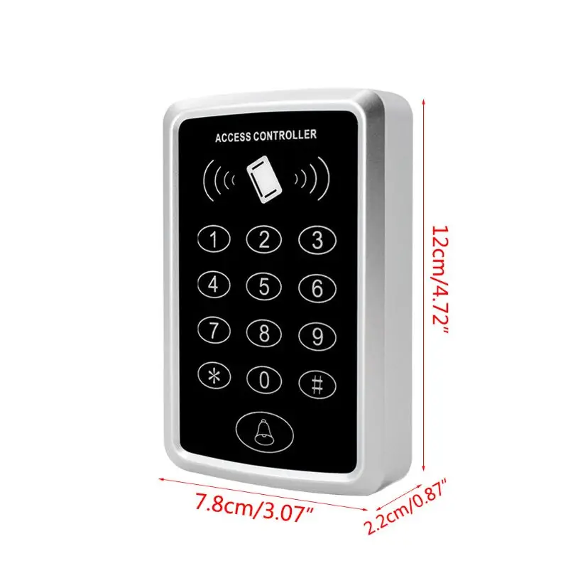 RFID Keypad Access Control System Keyboard Waterproof Cover Keyfobs Door Opener X7YF
RFID Keypad Access Control System Keyboard Waterproof Cover Keyfobs Door Opener X7YF