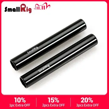 SmallRig DSLR Camera Aluminum Alloy Pair of 15mm Rods (M12-4inch) for Monitor Microphone Attach 1049
SmallRig DSLR Camera Aluminum Alloy Pair of 15mm Rods (M12-4inch) for Monitor Microphone Attach 1049