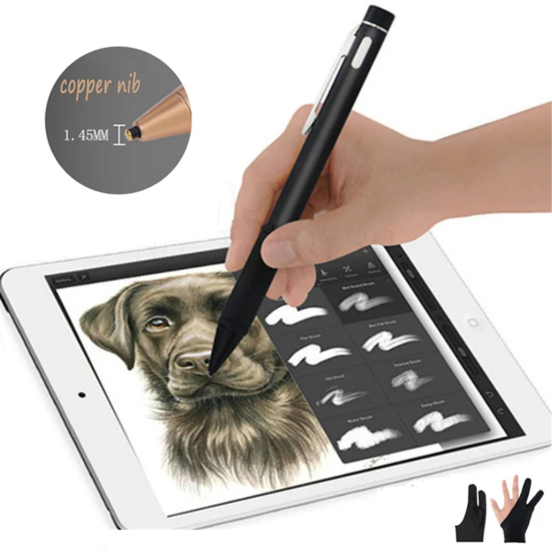 Precision Active Stylus pen capacitive Screen tablet Touch Pen draw Write for apple iPad for iPhone for Android free gift golves
Precision Active Stylus pen capacitive Screen tablet Touch Pen draw Write for apple iPad for iPhone for Android free gift golves