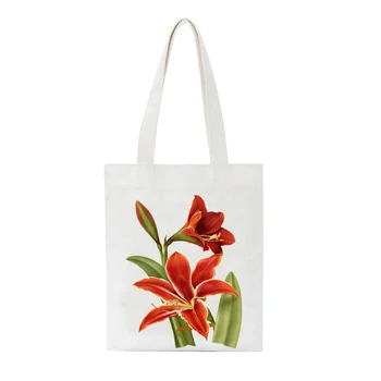 Schoolgirl Canvas Tote Bag Flower Floral Plant Print Daily Use Handbag Eco Women Reusable Shopping Bag Recycle For Female Ladies
Schoolgirl Canvas Tote Bag Flower Floral Plant Print Daily Use Handbag Eco Women Reusable Shopping Bag Recycle For Female Ladies