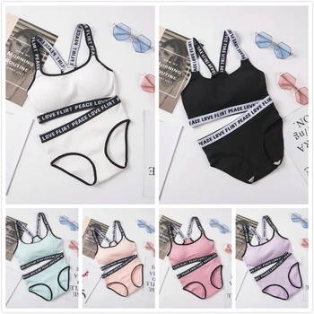 Women Stripes Underwear Set High Brand Romantic Temptation Bra Set Push Up Bra and Panties Set Wireless Padded Lingeries
Women Stripes Underwear Set High Brand Romantic Temptation Bra Set Push Up Bra and Panties Set Wireless Padded Lingeries